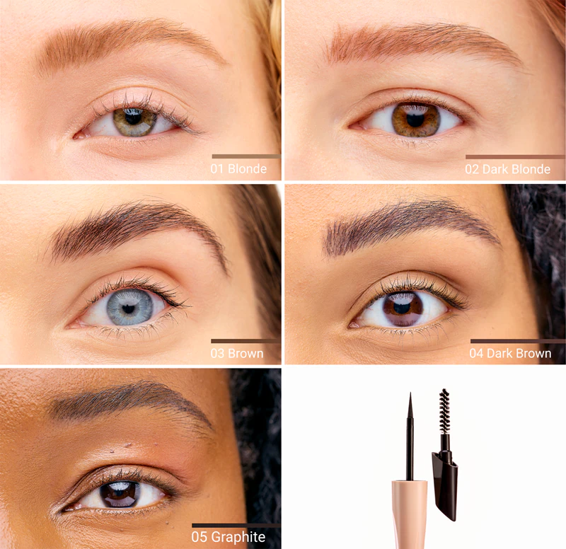 Notino Serum-Infused Lifeproof Eyebrow Liner nestemäinen seerumikulmakynä