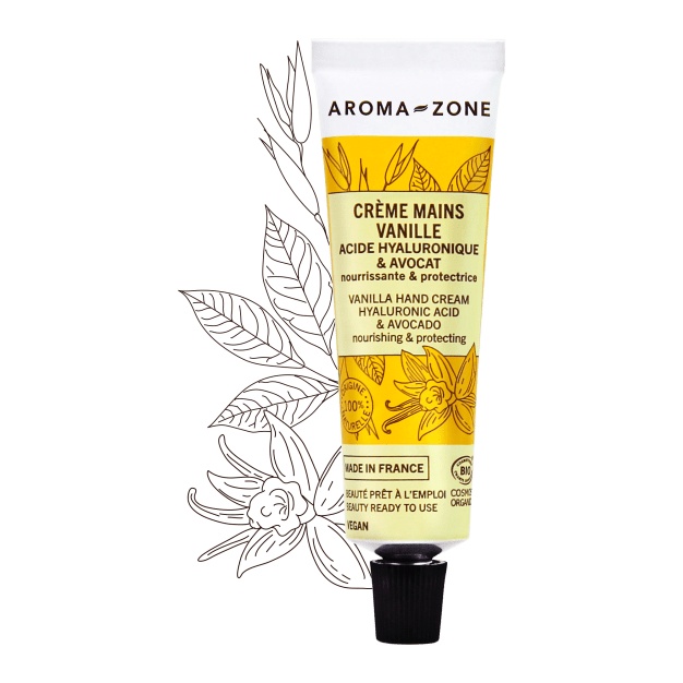 Handcrème met hyaluronzuur en biologische avocado - Vanille