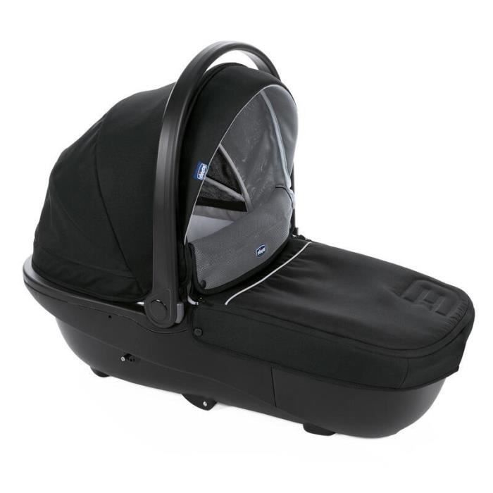 CHICCO - Activ3 Jet black carrycot