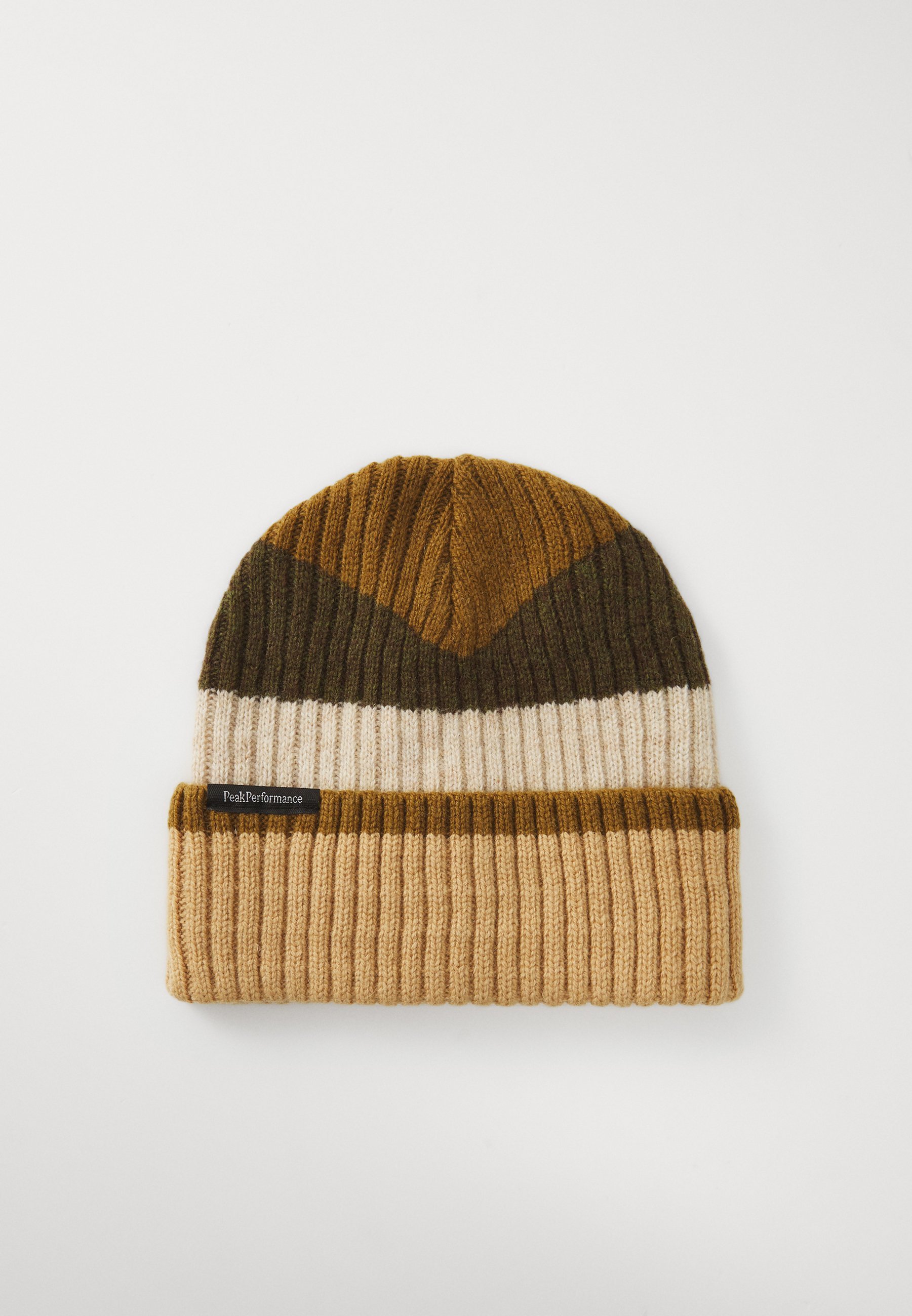 Bonnet Peak Performance TRAVERSE UNISEXE - coloris mousse de prairie/sommet naturel