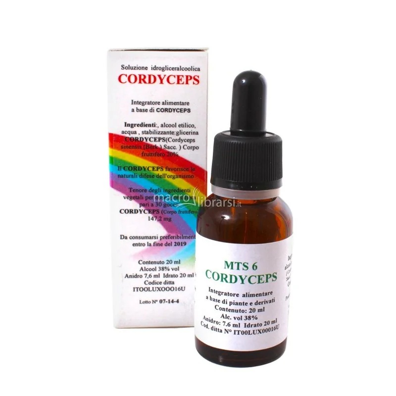 Mts6 Cordyceps druppels 20 ml