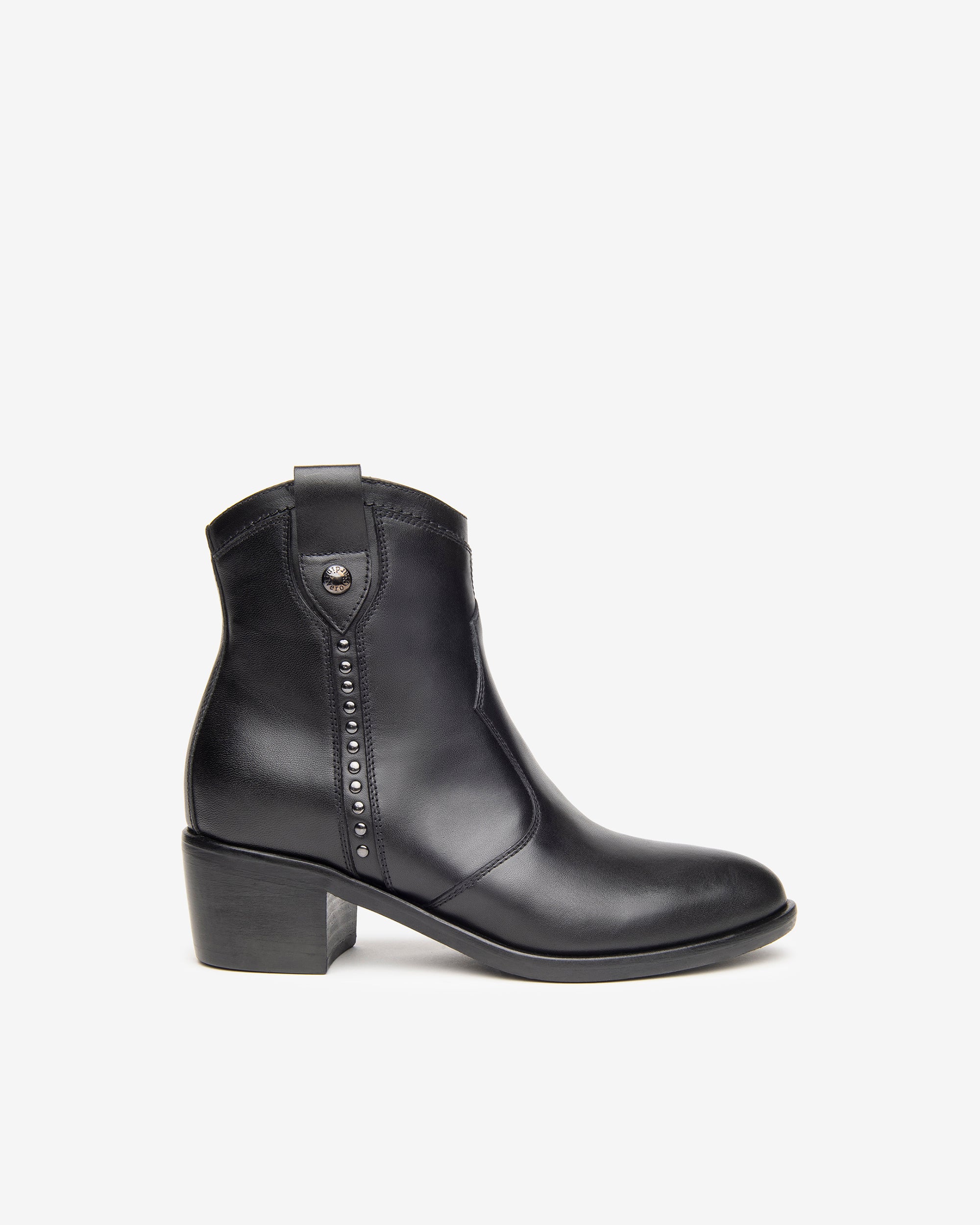  Damen-Ankle-Boots aus Leder