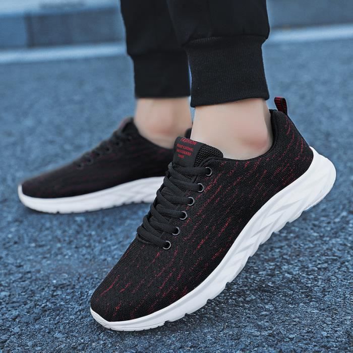 Men's lightweight walking shoes - Brand - Model - Red - Hiking - Trail