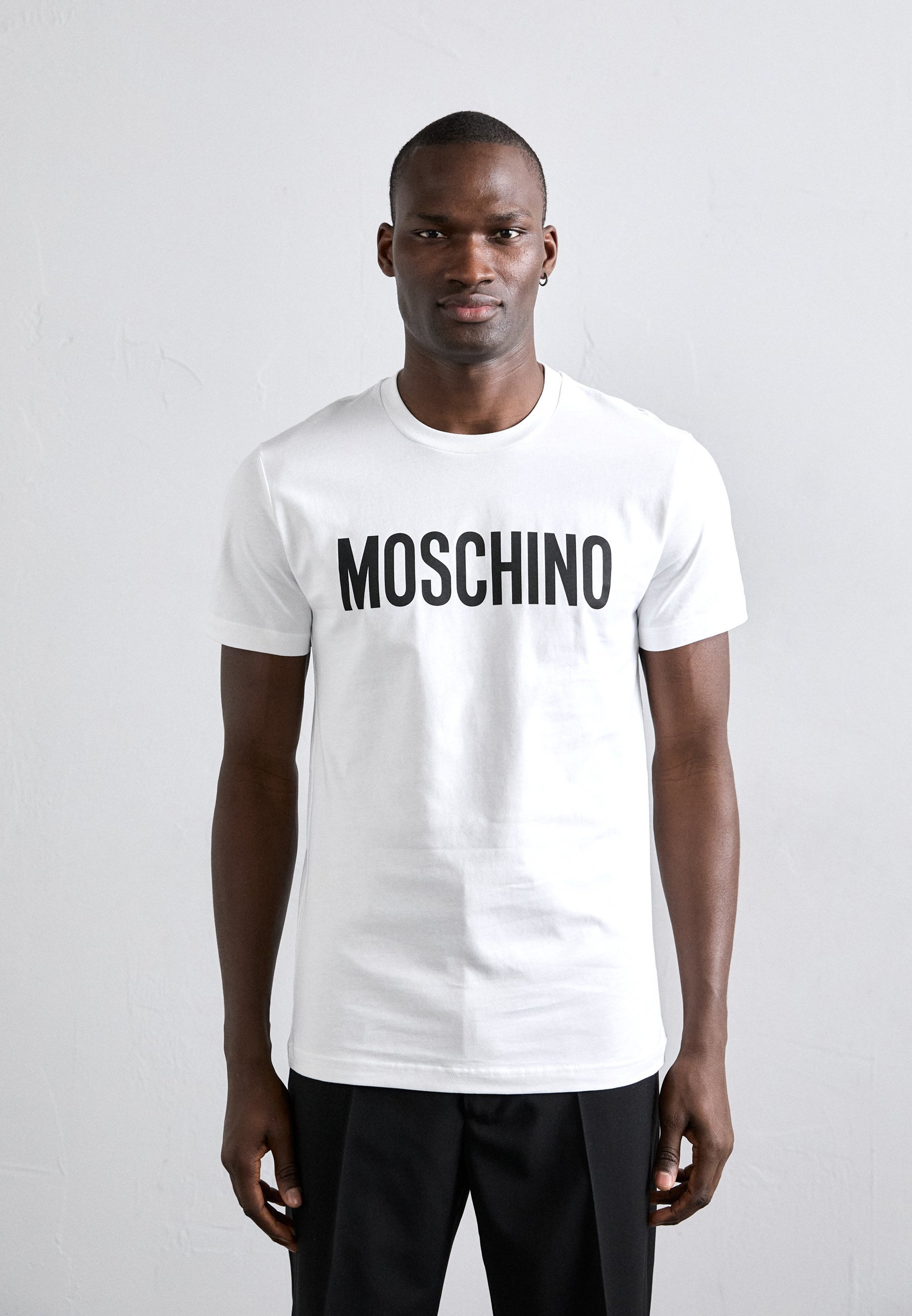 MOSCHINO INSTITUTIONAL - Triko s potiskem - multi white