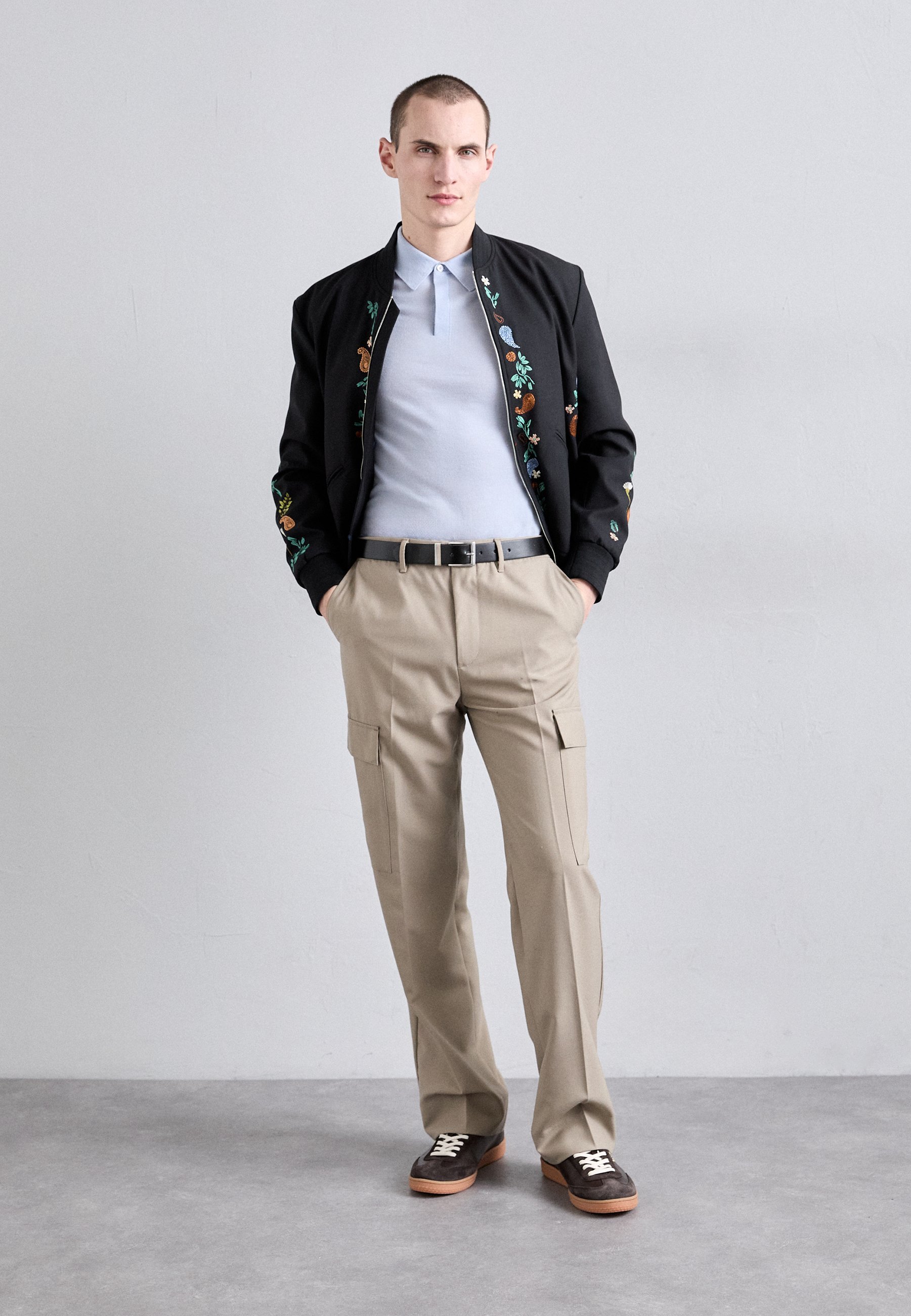 Paul Smith riemhouder - riem - zwart