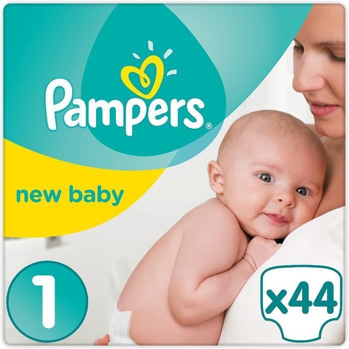 PAMPERS Premium Protection des couches Taille 1 2 kg-5 kg 44 Unité