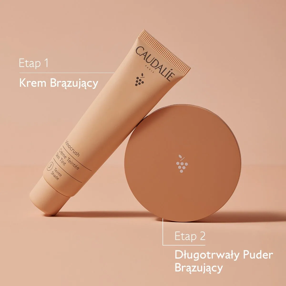 Caudalie Vinocrush Długotrwały puder brązujący