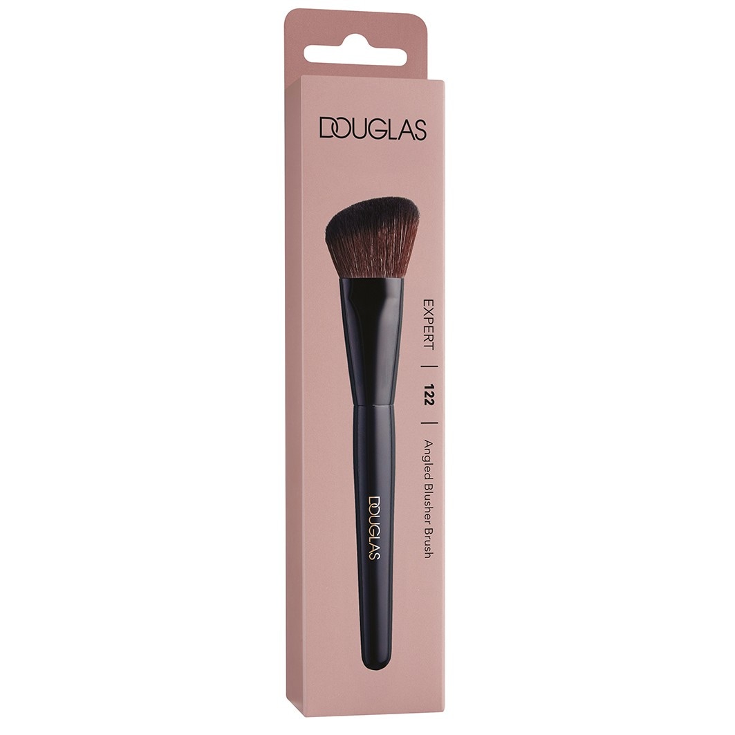 Accessoires pour pinceaux à blush Douglas Collection : Pinceau Expert – Pinceau biseauté 122 – 1 pièce