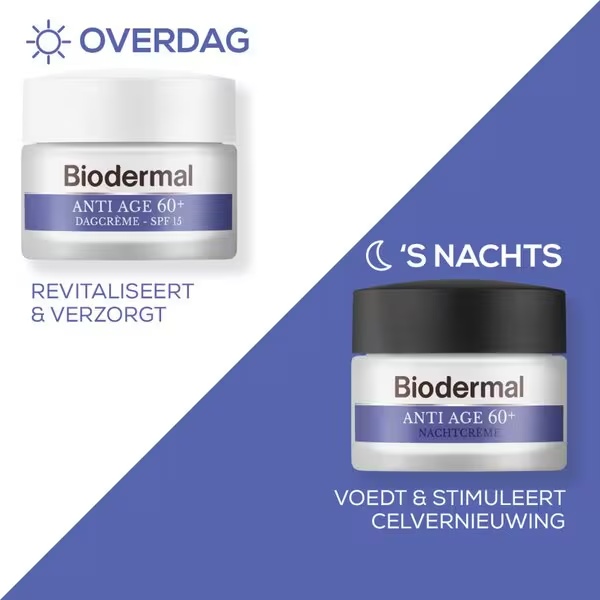 Biodermal Anti Age 60+ nočna krema<br>50ml - Zrela koža