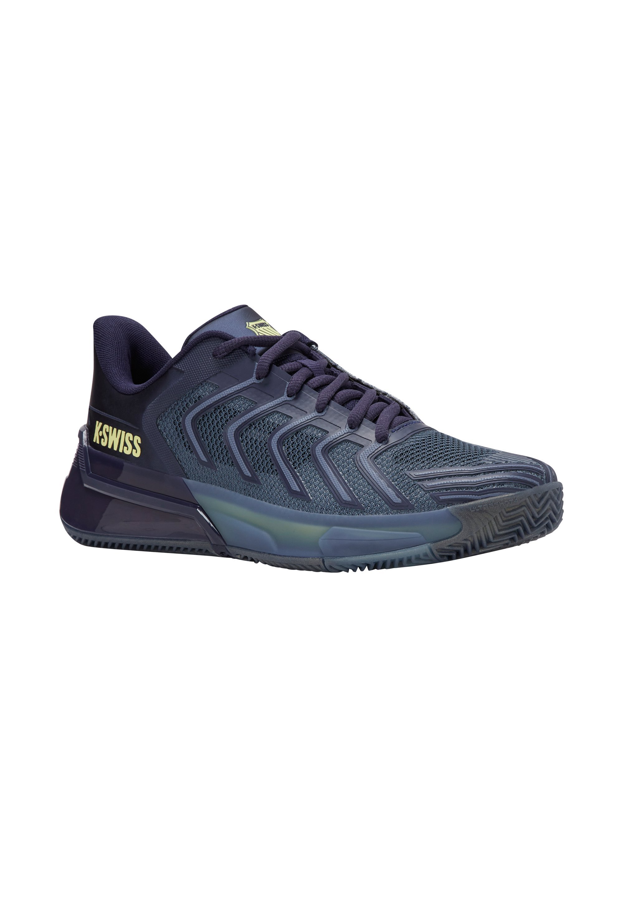 K-SWISS ULTRASHOT - Tênis para quadra de saibro - índigo vintage/azul marinho/verde luminoso