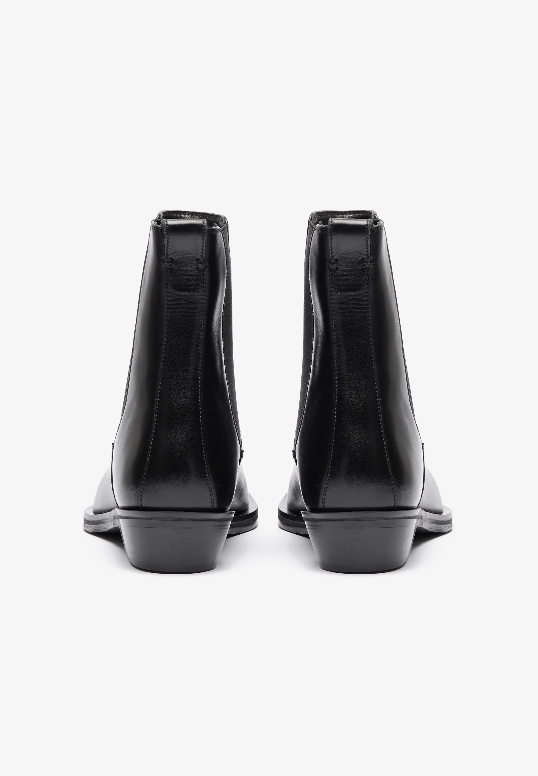 Zign Studio LEDER - Klassische Stiefeletten - Schwarz