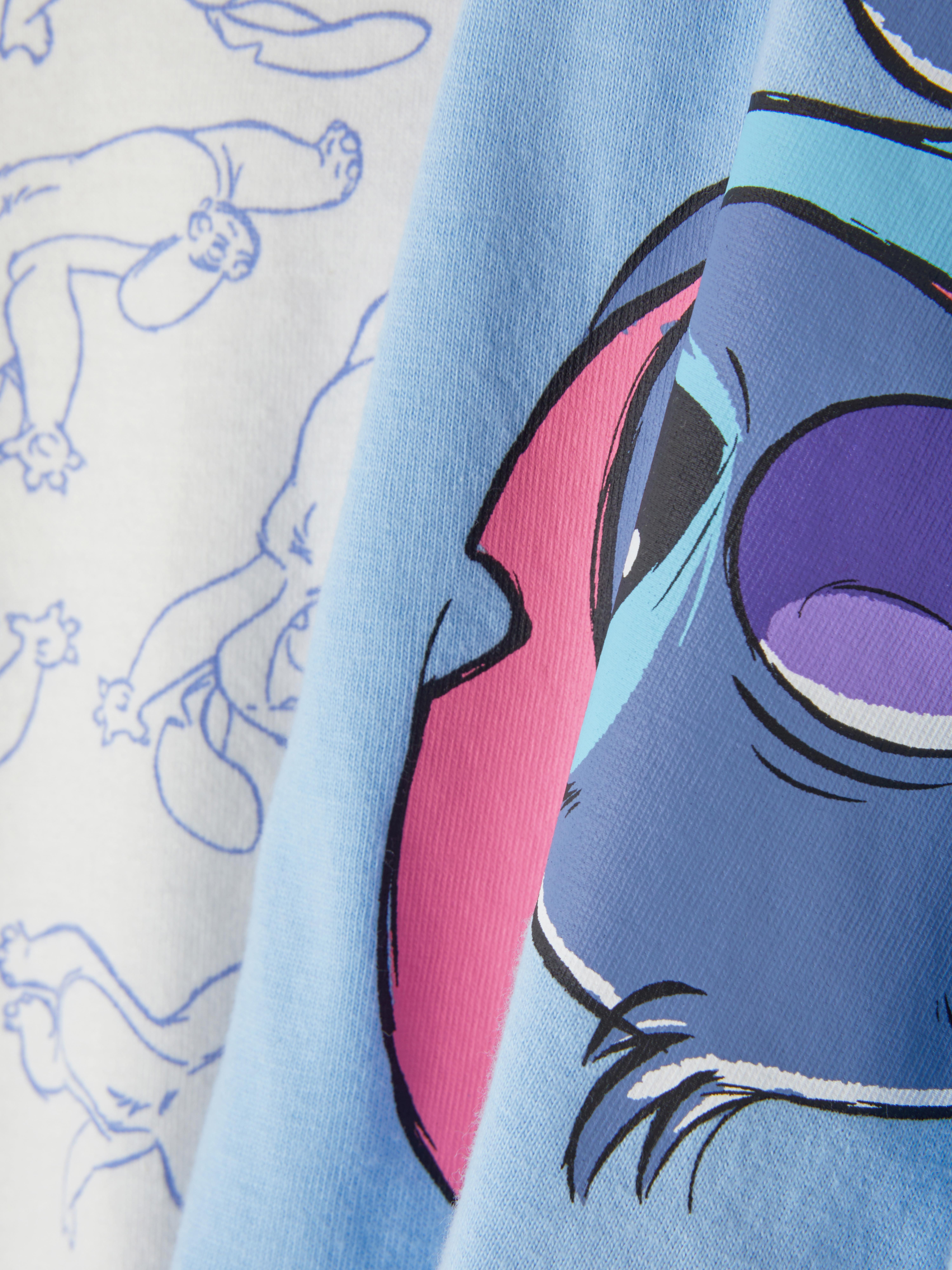 Tricouri cu mânecă lungă Disney's Stitch, set de 2 Un set de două tricouri cu mânecă lungă cu imprimeu Disney's Stitch