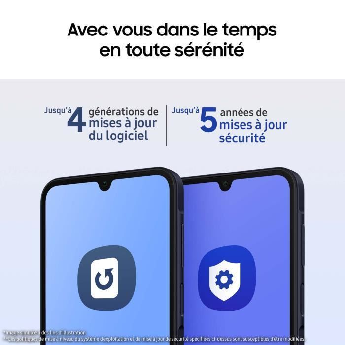 Smartphone Samsung Galaxy A15 4G de 128 GB, color azul