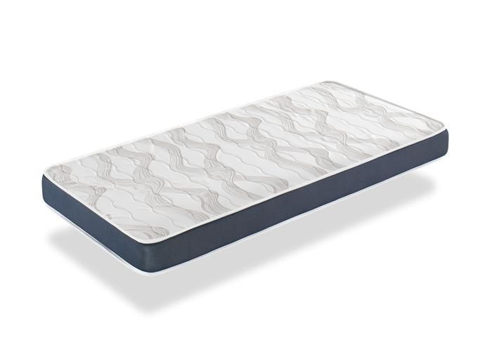 Colchão infantil MILU 70x140cm, 14cm de espessura - Núcleo de espuma perfurada, altamente respirável.