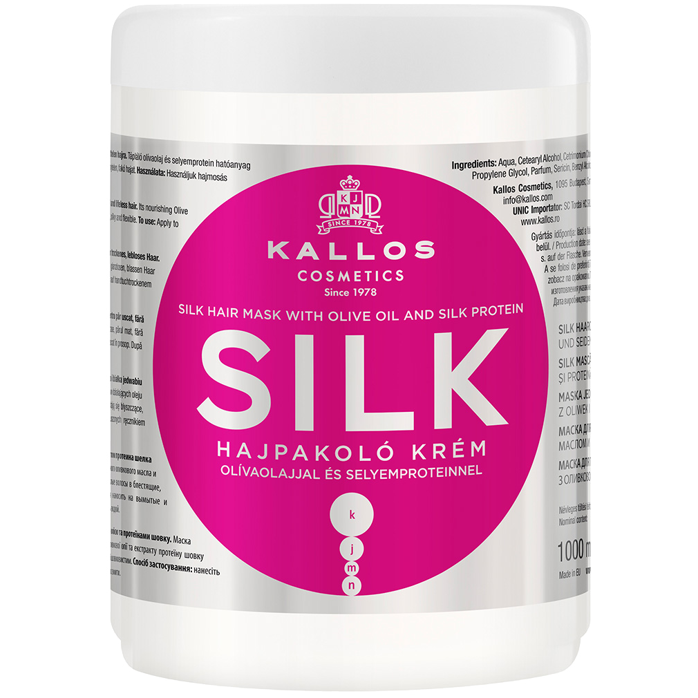 Kallos svilena maska za kosu 1000 ml