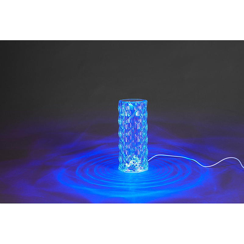 LED-Tischleuchte für Zuhause, 9 x 21,5 cm, Touch-Farbwechsel