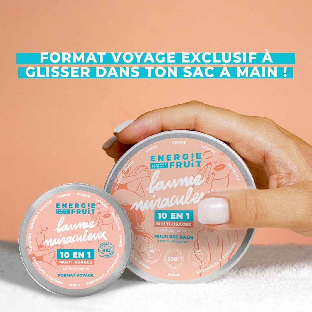 Energie Fruit Baume Miraculeux 10 en 1 Monoi