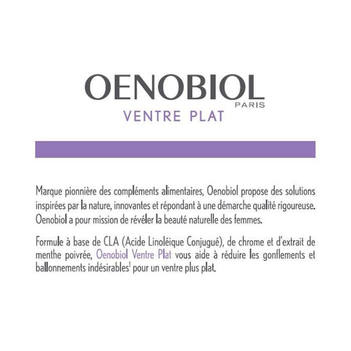 Oenobiol Ventre Plat Lot de 2 x 60 capsules