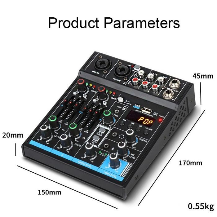 USB Bluetooth Sound Card - XVX - 4-Channel Recording - M4 - Live Streaming - Bluetooth Connection