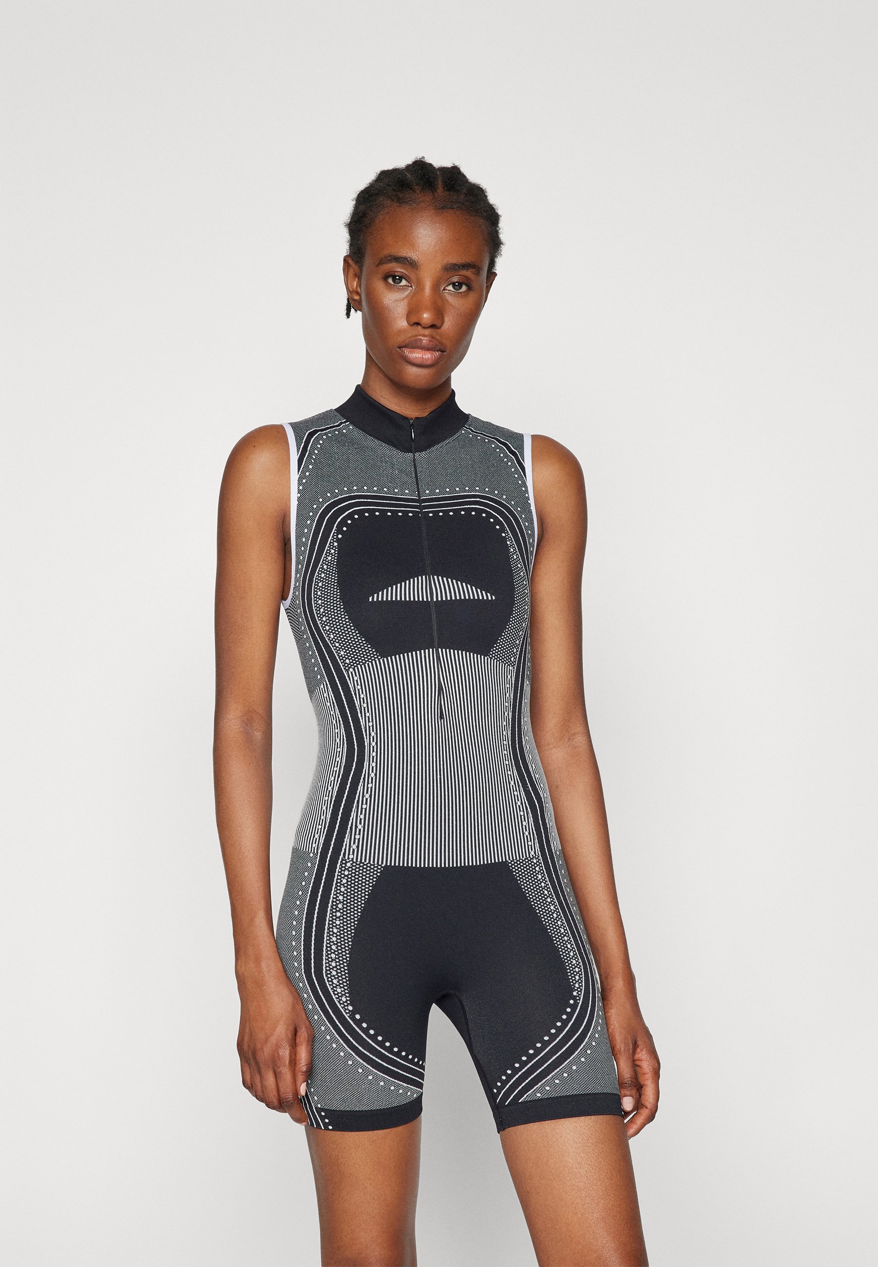 Survêtement de sport Even&Odd Active sans coutures avec fermeture éclair - Tenue de gym - noir