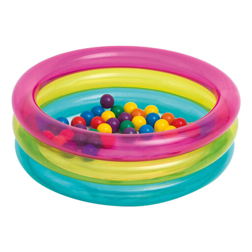 Intex Inflatable Ball Pit with 50 Colorful Balls