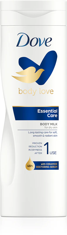 Leite Corporal Nutritivo Dove Body Love para Pele Seca