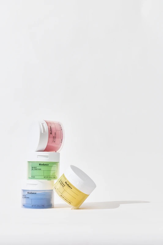 Biodance Sea Kelp Gel Toner Pads ir nomierinoši, tonizējoši sejas spilventiņi.