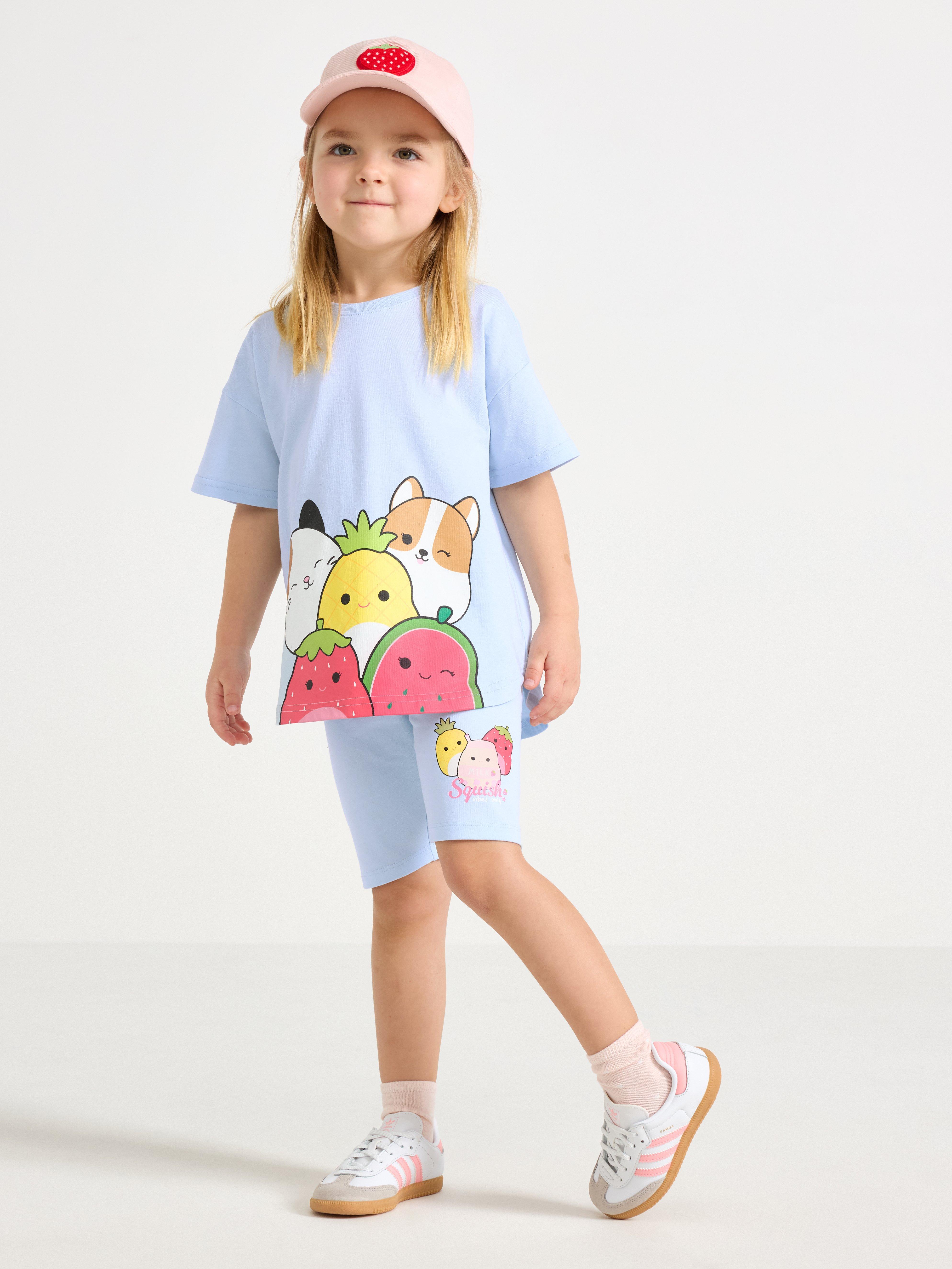 Squishmallows  cykelbyxor Light Blue