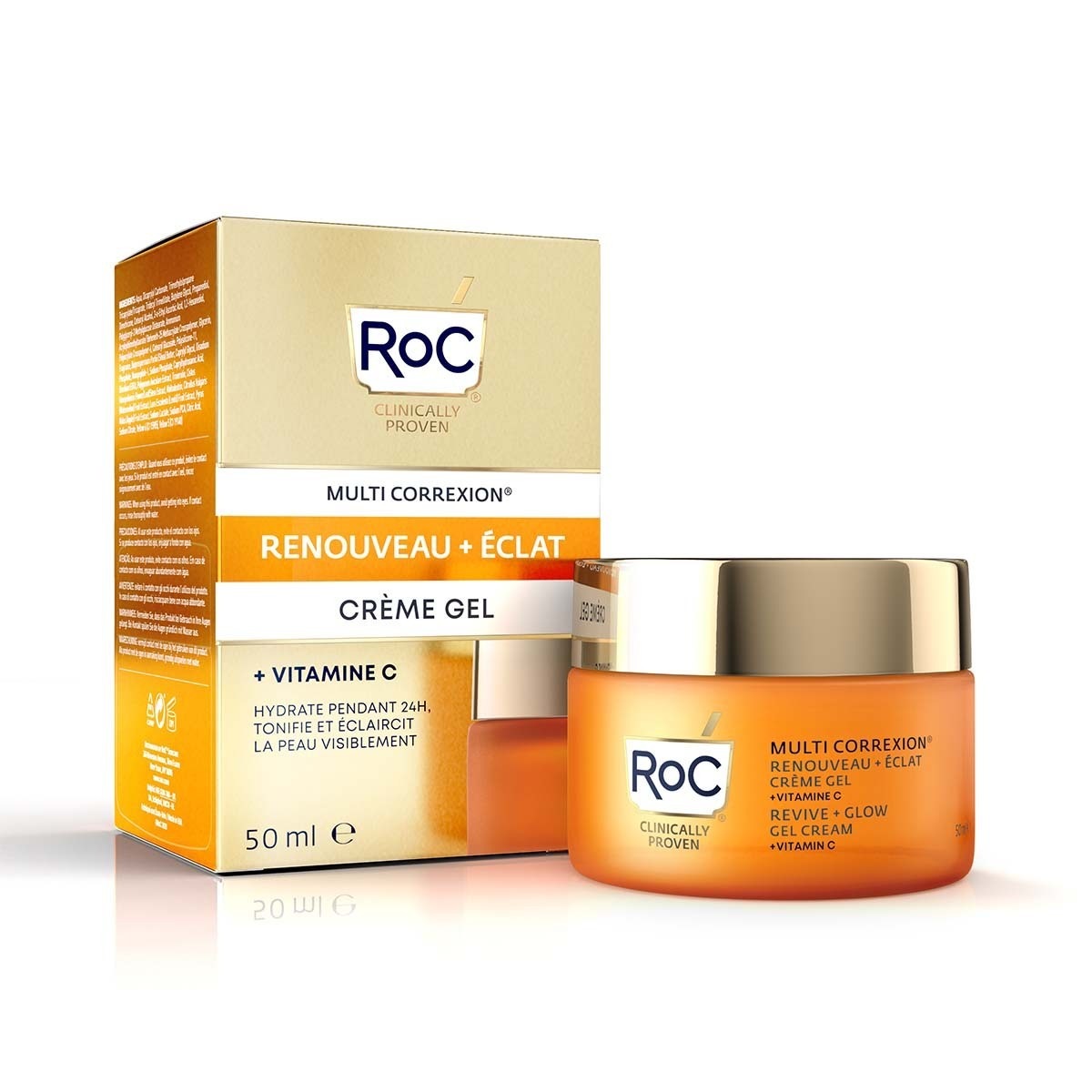 RoC RoC Renouveau + Éclat Gel Crème Hydratant 50ml