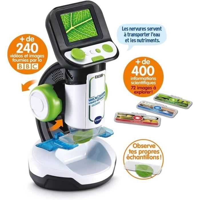 Microscopio de vídeo interactivo VTECH Genius XL