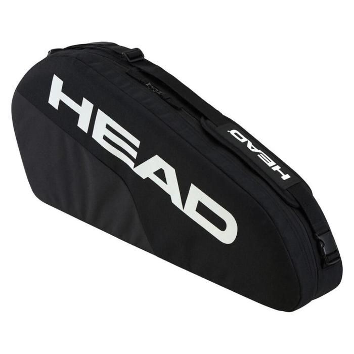 Tennistasche - HEAD - Base Bag S - Schwarz - Unisex - Bietet Platz für 3 Schläger