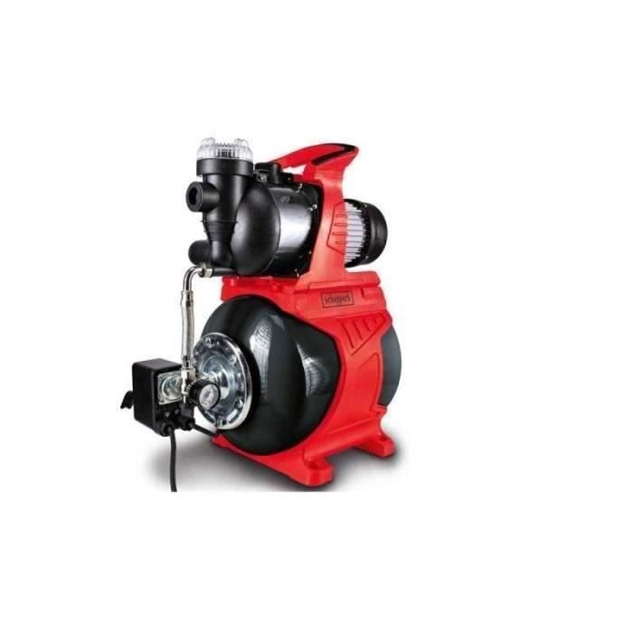 Pompe à eau domestique - HWW1000 - 4300 L/h - 4,4 bar - SCHEPPACH