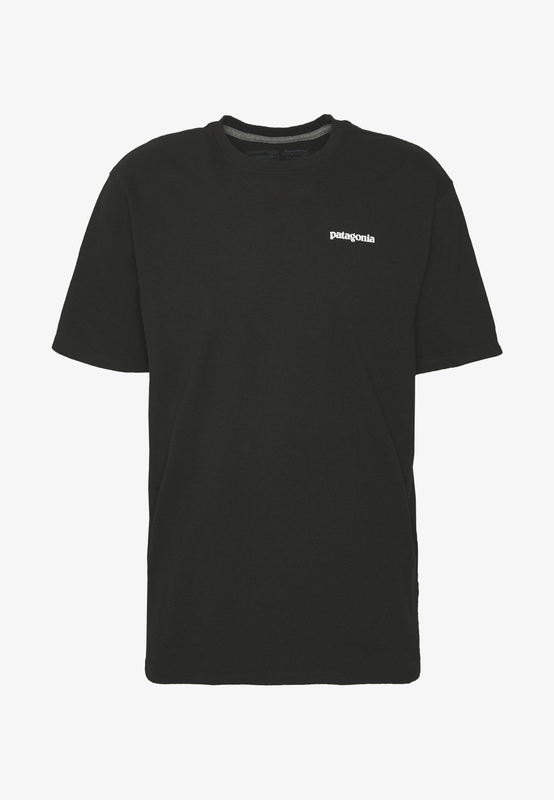 Patagonia LOGO - T-shirt met print - zwart