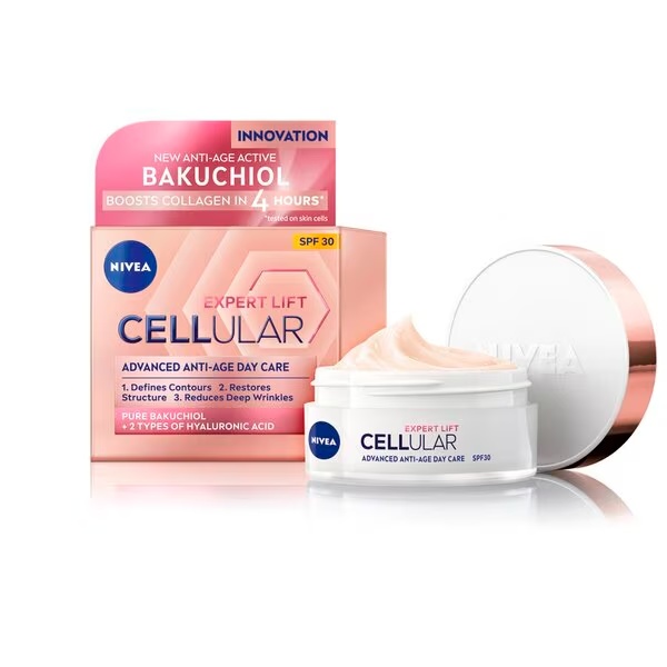 NIVEA Cellular Expert Lift Bakuchiol Anti-Age SPF30 dnevna krema<br>50ml - Zrela koža