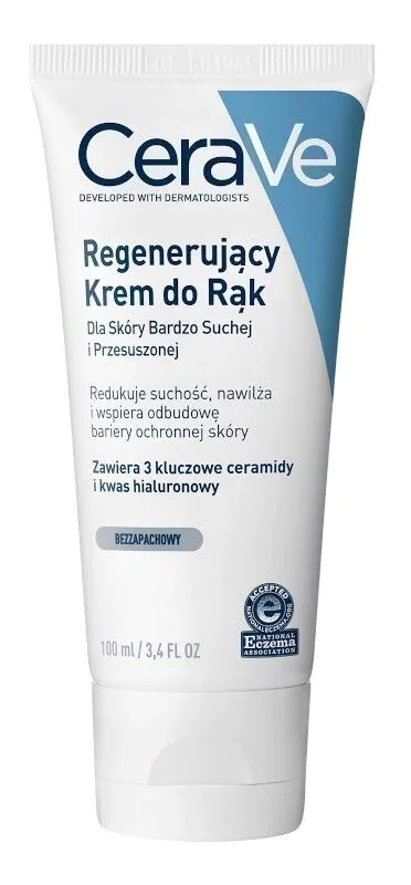 CeraVe Regenerujący krem do rąk do skóry bardzo suchej 100 ml