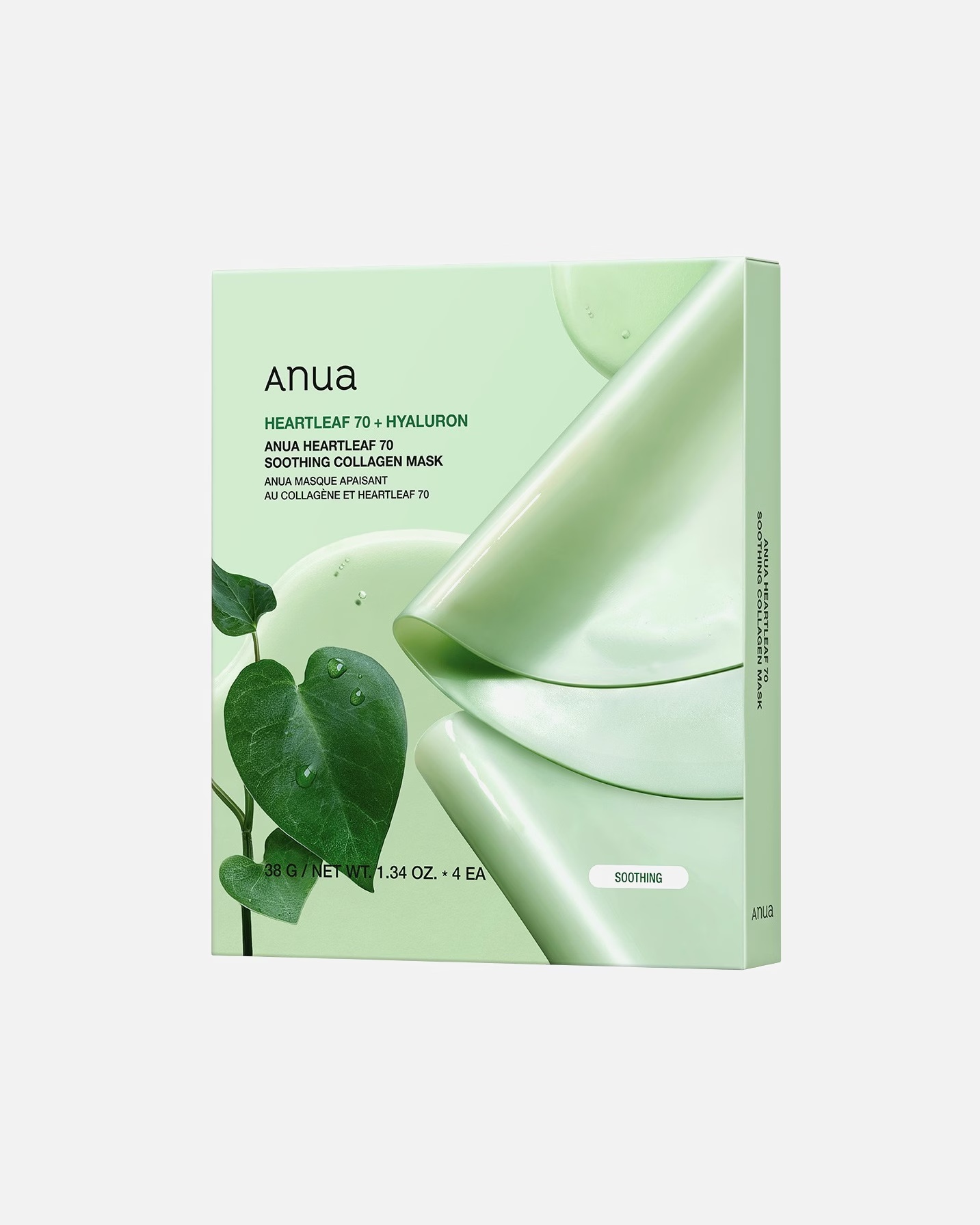 Heartleaf 70 nomierinošais kolagēns
