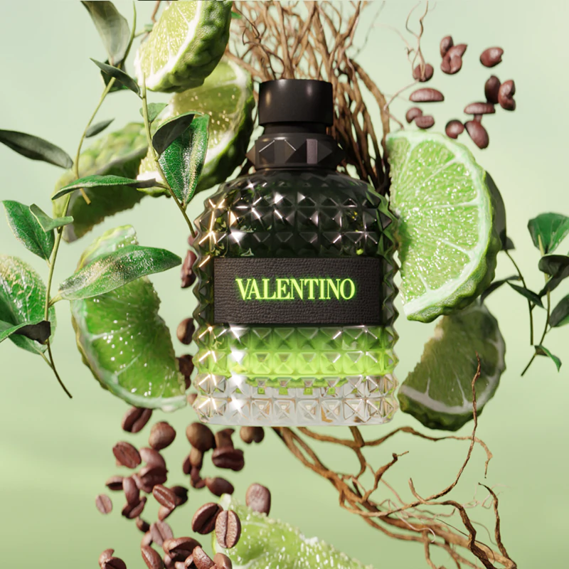 Valentino Born in Roma Green Stravaganza Uomo Eau de Toilette für Herren