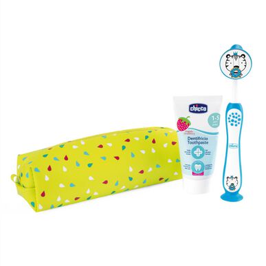 Chicco Blue Panda munnhygienesett 1 enhet 1 enhet