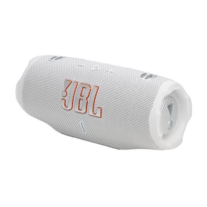 Altavoz Bluetooth portátil JBL Charge 6 - Blanco - Resistente al agua y a las caídas