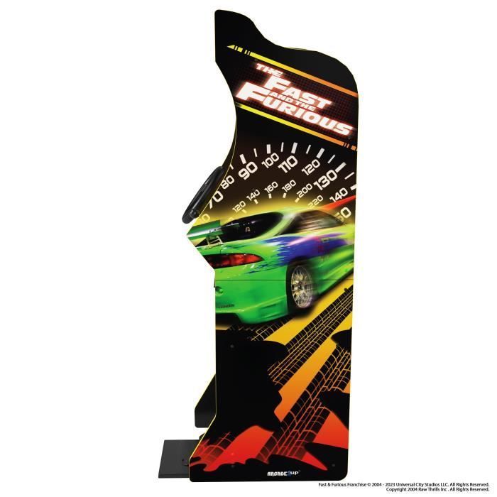 Arcade1Up Arcade Machine - The Fast & The Furious Deluxe with 4 games included