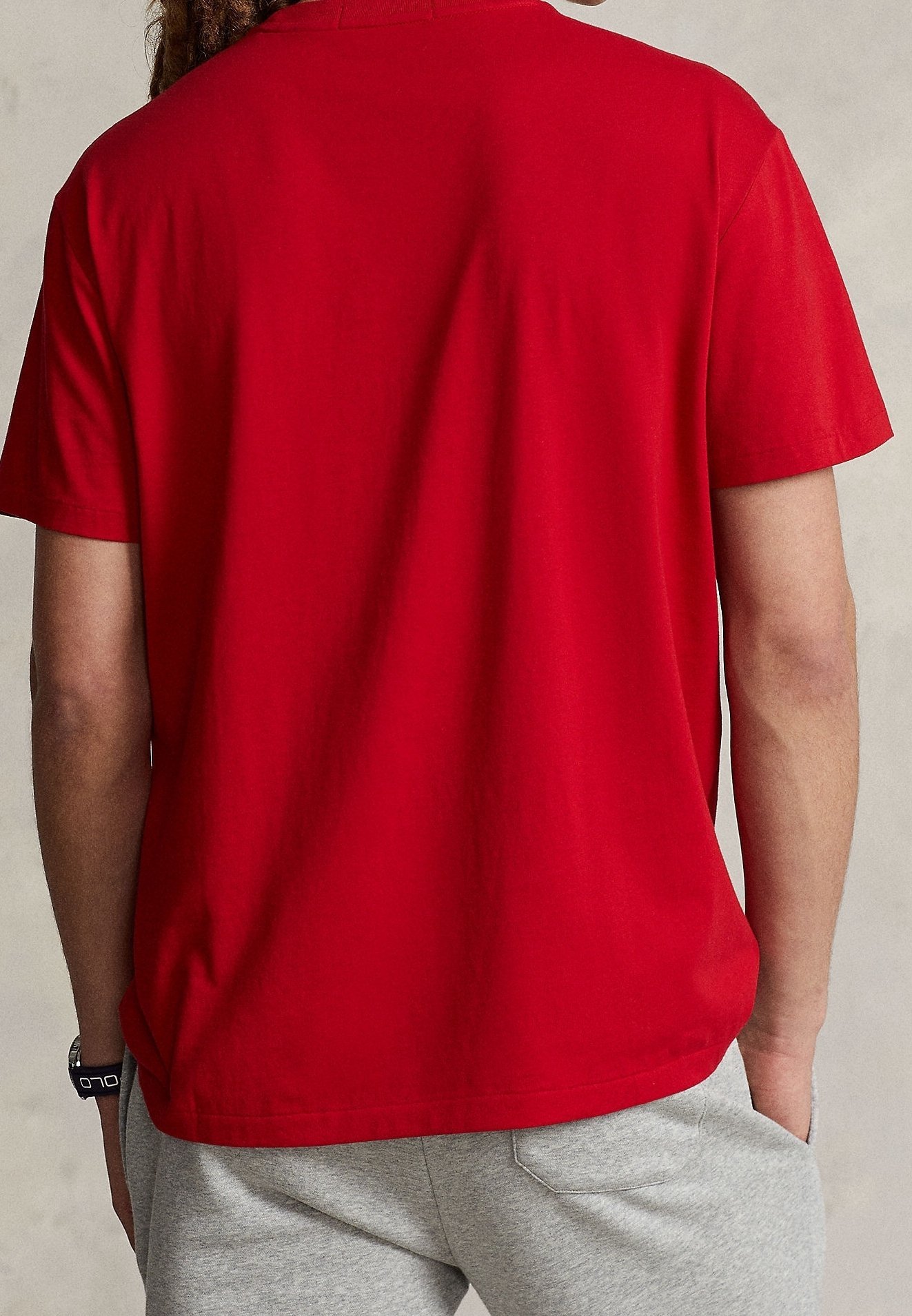 Camiseta Polo Ralph Lauren com estampa - vermelha