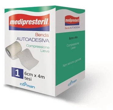 MEDIPRESTERIL Medipresteril Selbstklebende Binde cm 6x4m