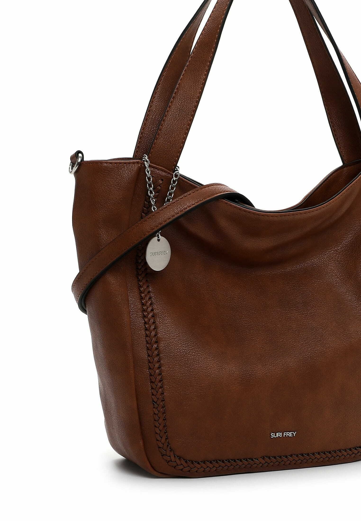 Geantă de mână SURI FREY - coniac