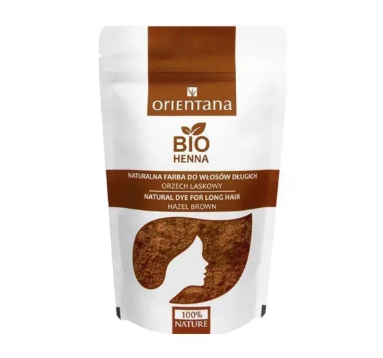 Orientana Henna do włosów Orzech Laskowy 100g