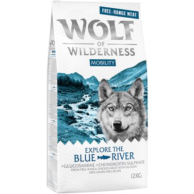 12 kg Wolf of Wilderness droog hondenvoer + 200 g gedroogde konijnenoren gratis!*