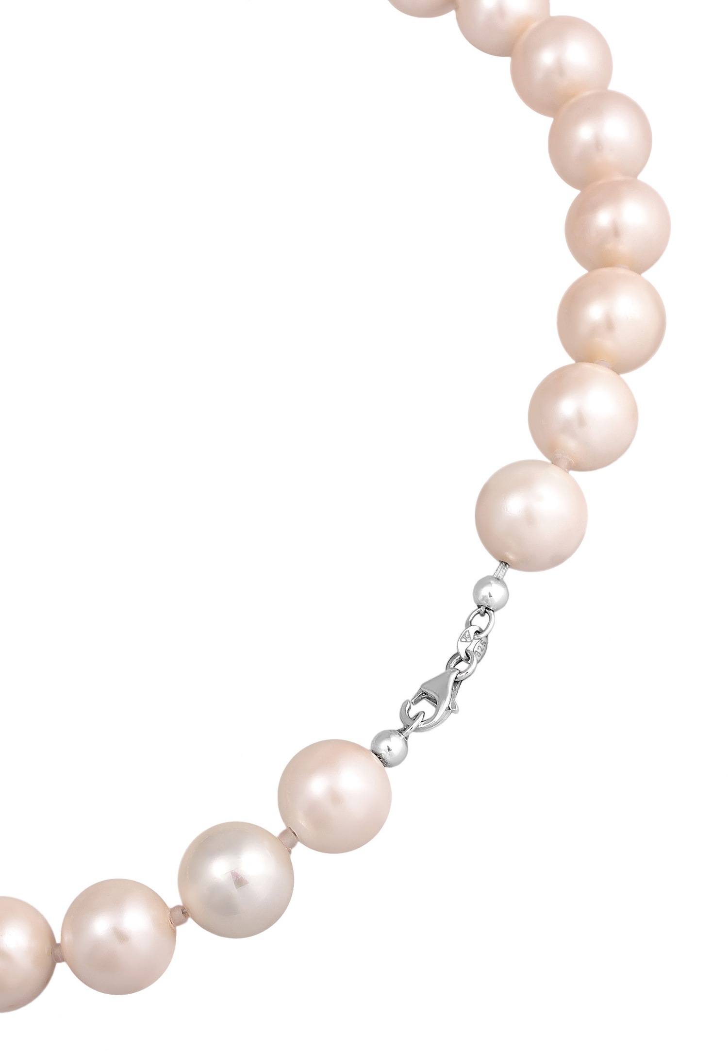 Elli Femmes Tendance vintage avec perles de coquillage en argent sterling 925