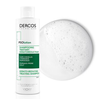Dercos Dercos PSOlution Shampooing KeratoReducteur Hilseilevää Päänahkaa Ja Psoriaaseen Shampoo 200 ml 200 ml