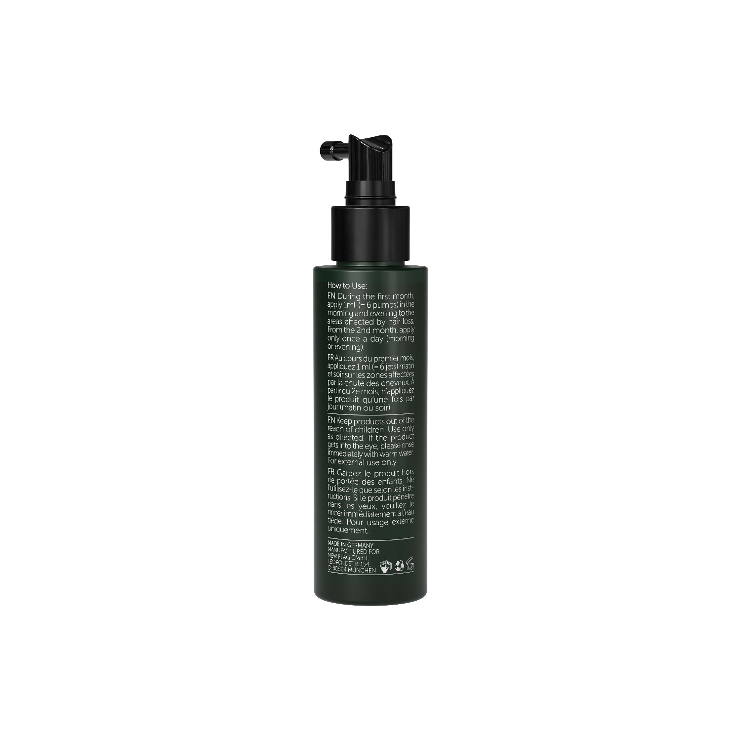 Sérum Hidratante para Crescimento Capilar Natucain - 100 ml