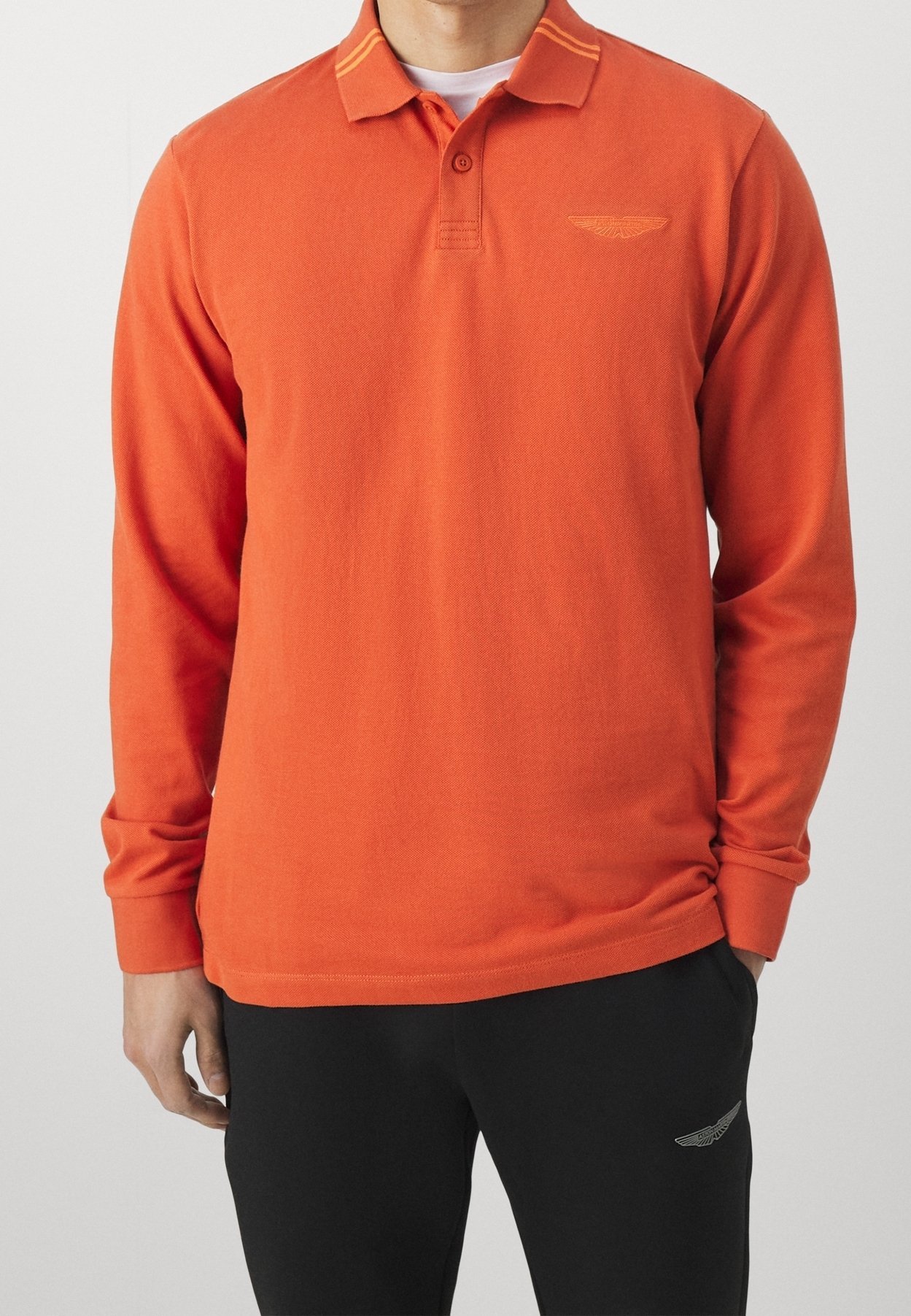 Hackett Aston Martin Racing polo tričko - oranžové