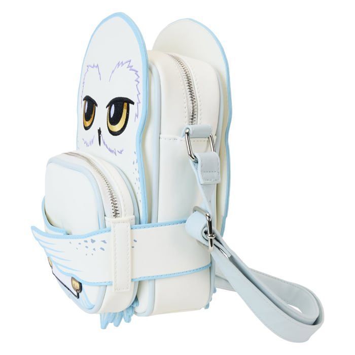 Sac bandoulière - Loungefly - Harry Potter Hedwig - Cuir végétalien - Bretelles réglables - Multicolore
